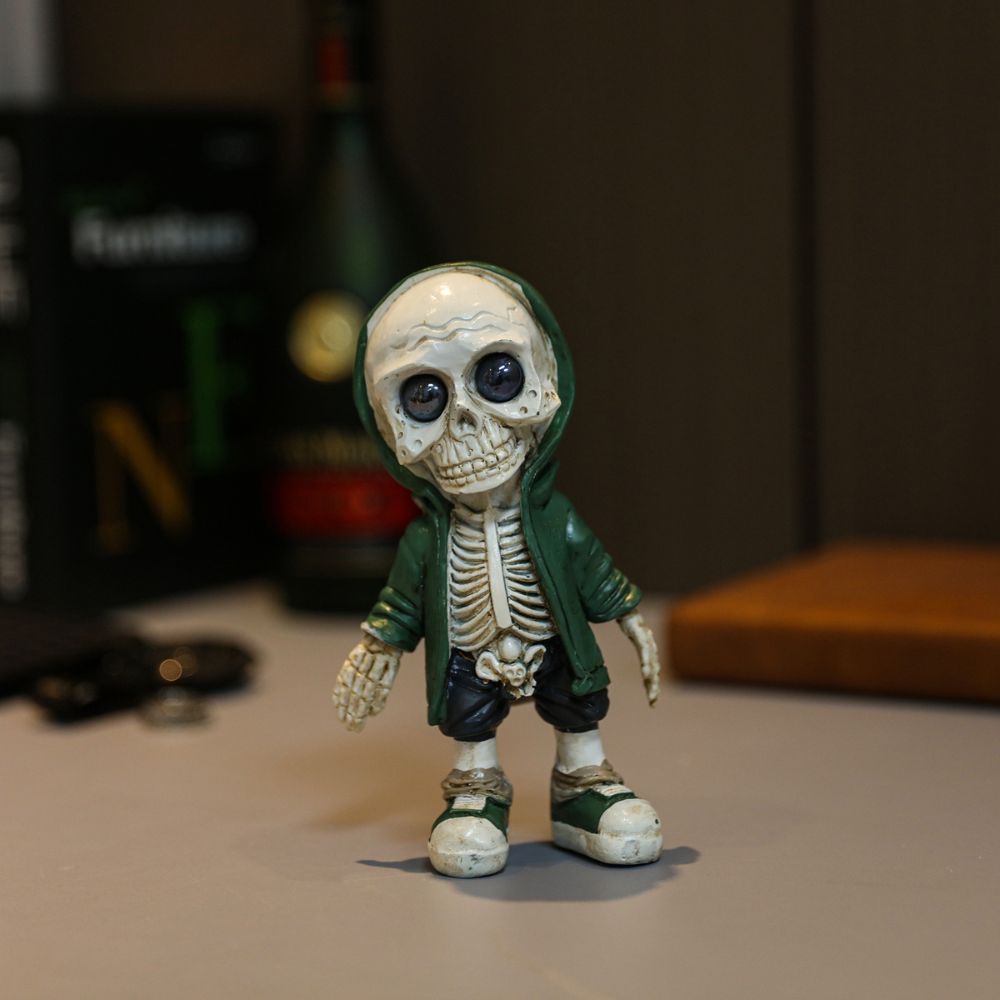 Skeleton Figurines Green