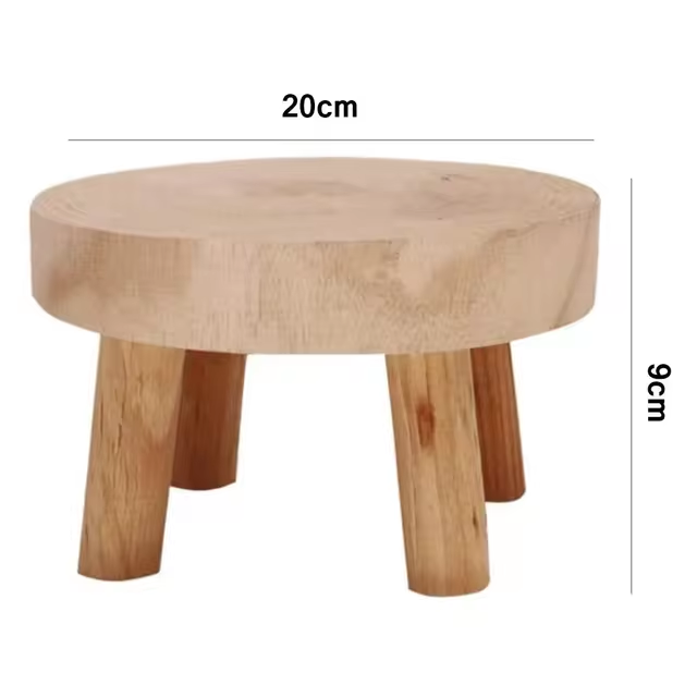 Wooden Plant Base Holder