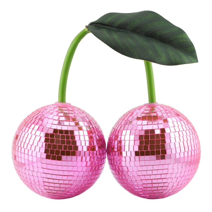 Pink Disco Cherry Suncatcher