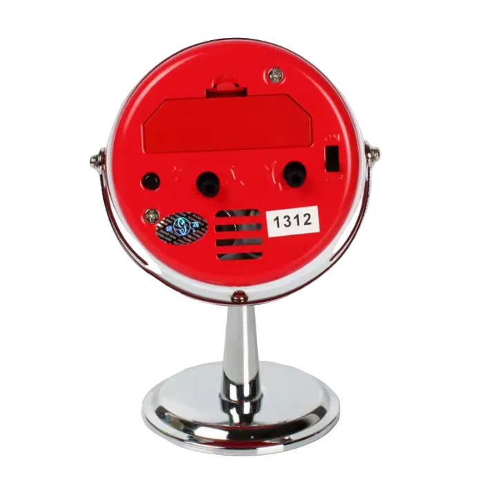 Retro Tick Pedestal Clock