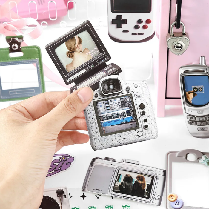 Y2K Cute Retro Paper Card Stickers