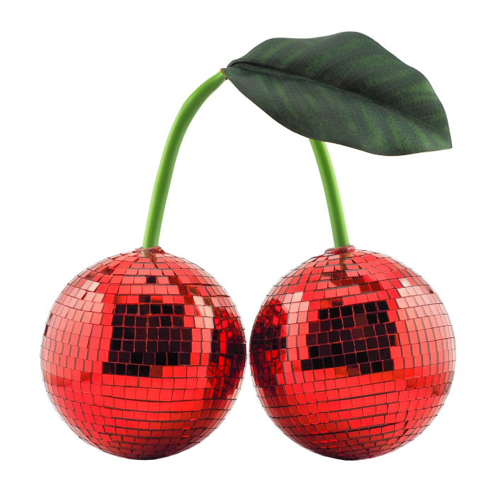 Red Disco Cherry Suncatcher