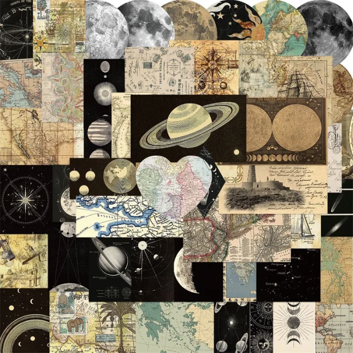 Vintage Cosmic Stickers