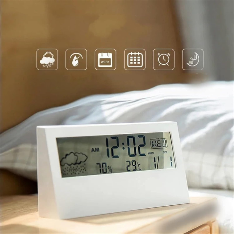 Minimalist Digital Alarm Clock