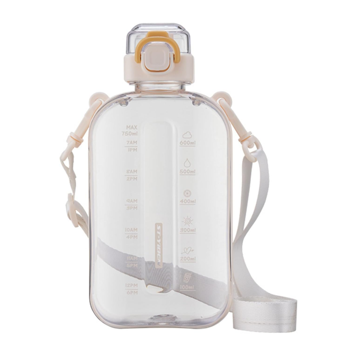 Aesthetic Water Bottle White