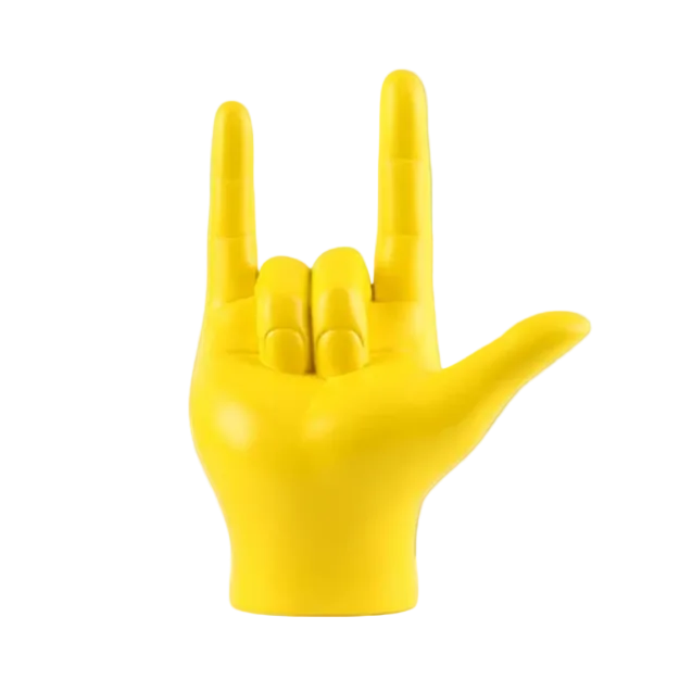 Pop Art Hand Statue