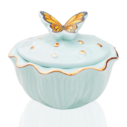 Butterfly Jewelry Box Blue