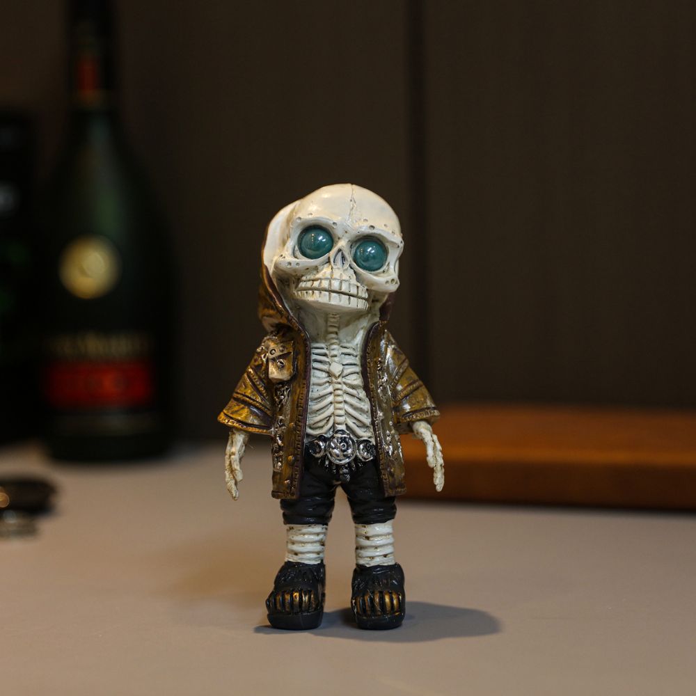 Skeleton Figurines Orange