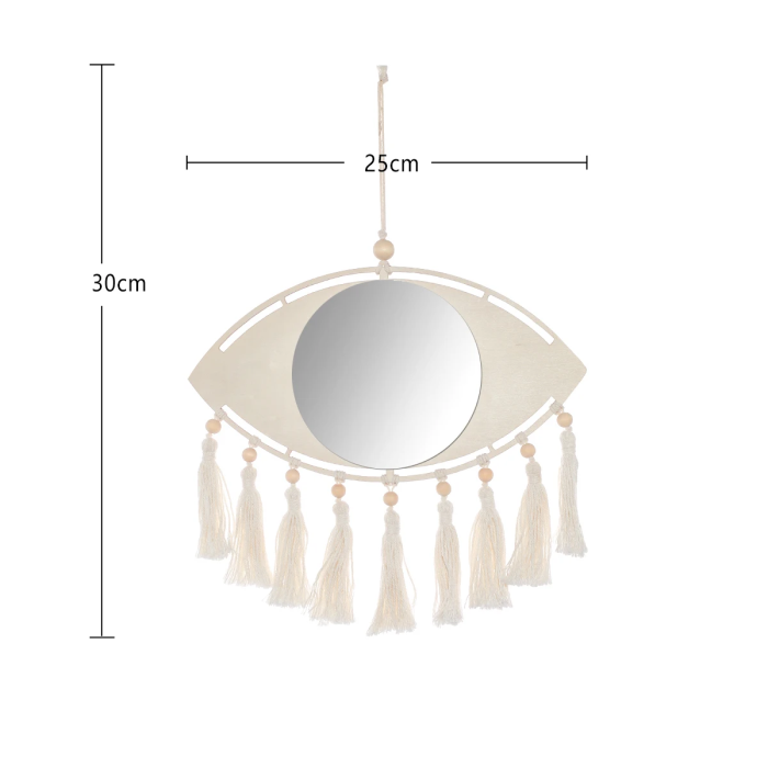 Macrame Eye Mirror
