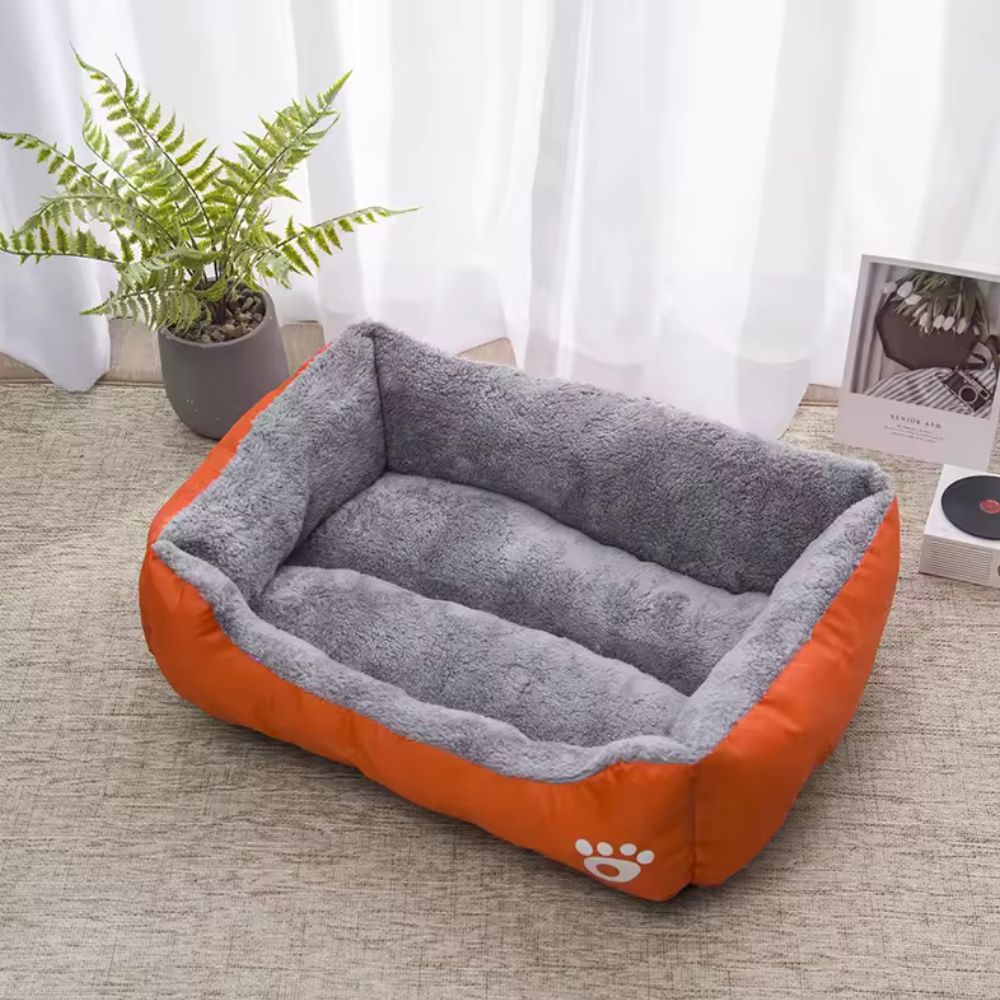 Fluff Zone Pet Bed Autumn Paws