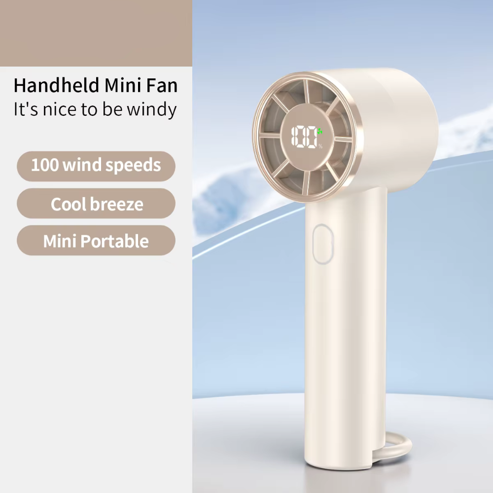 Breezio™ | Handheld Mini Fan Beige