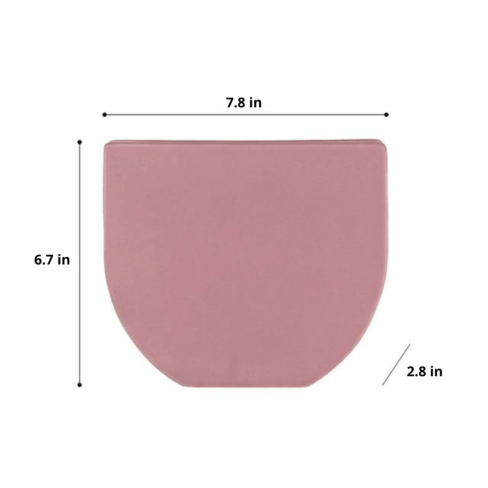Rose & Lavender Geometric Ceramic Containers Half Moon PaleVioletRed