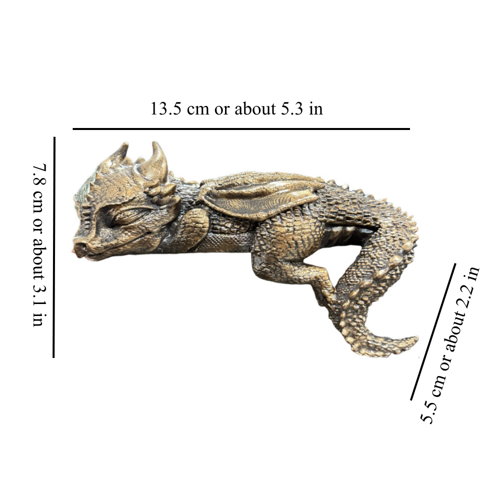Sleepy™ | Dragon Bookshelf Decor
