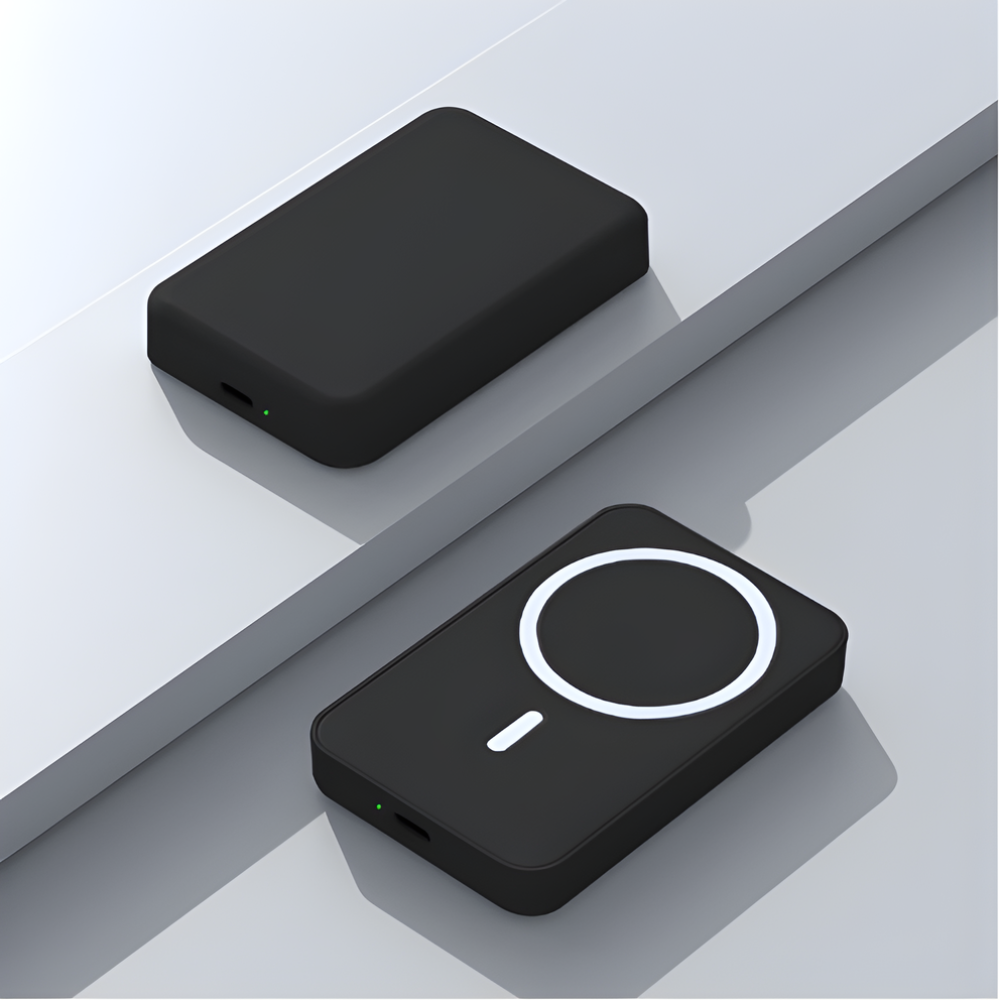 StickCharge™ | Magnetic Portable Battery Black
