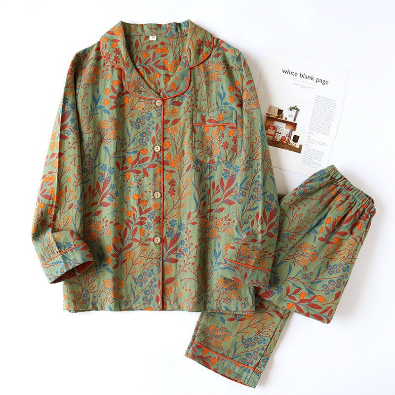 Women's Floral Pajama Set Willow Bloom