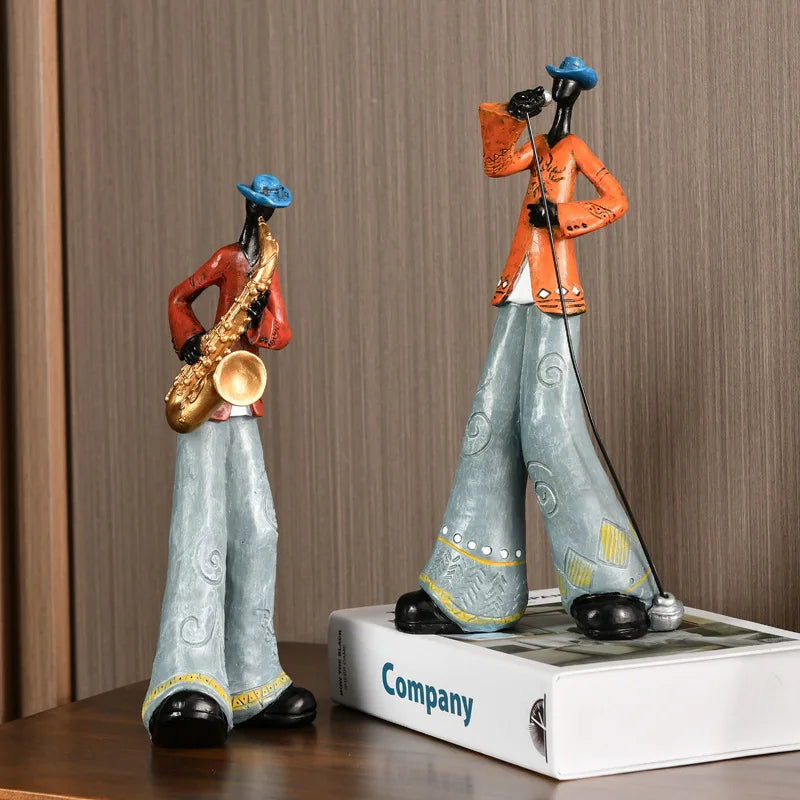 Swingtone Jazz Band Musician Figurine