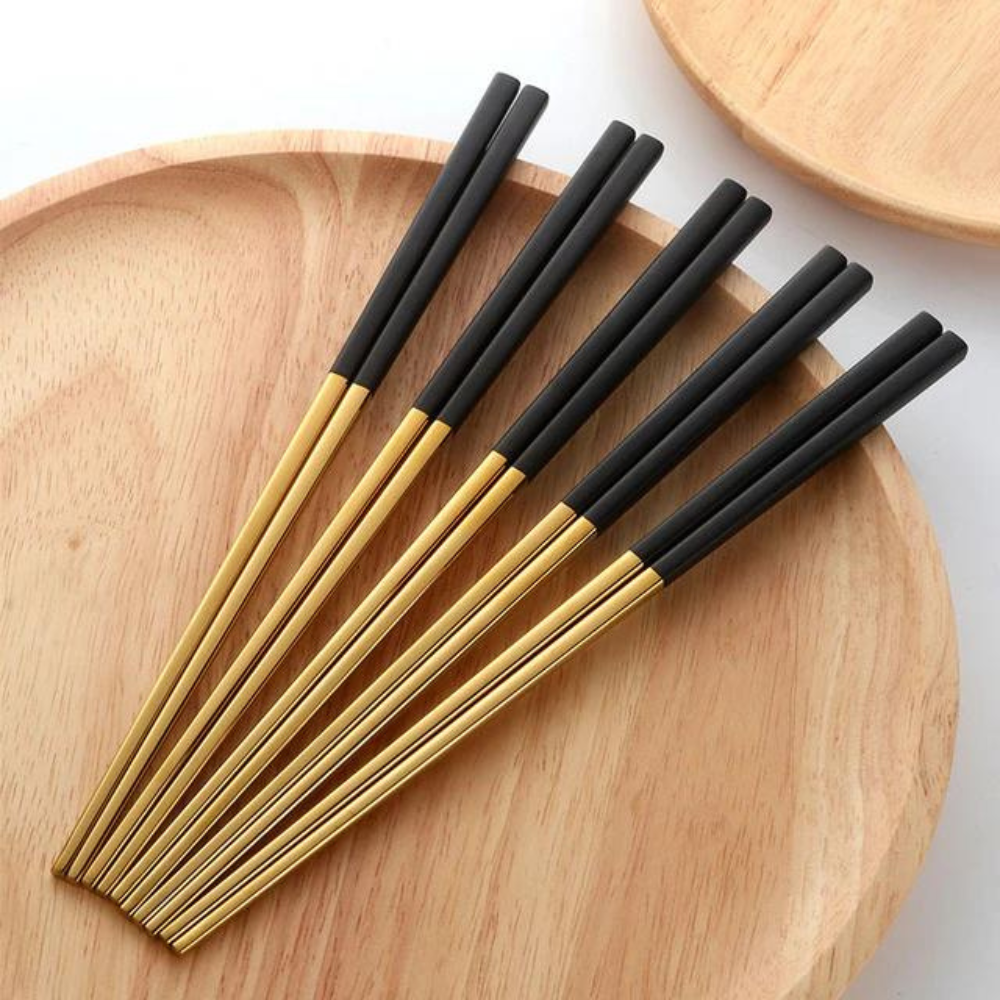 Tokyo Chopsticks Gold and Black