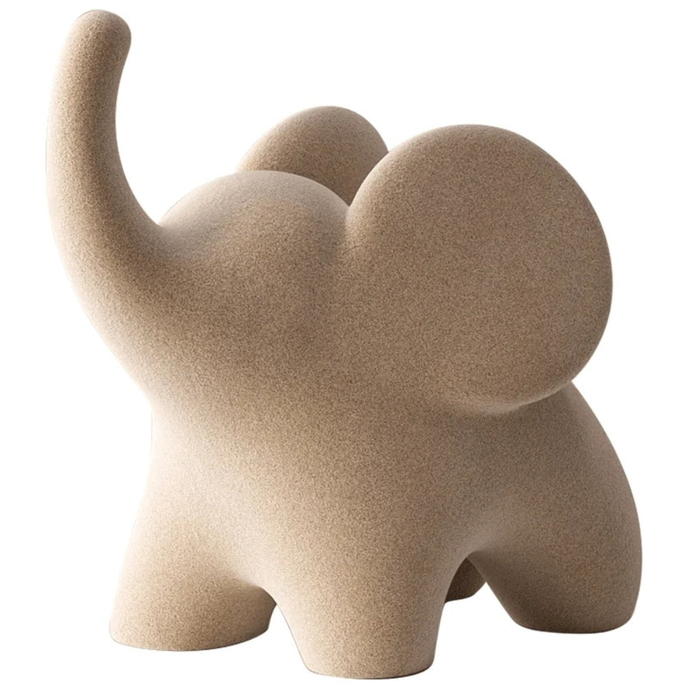 Eclectic Elephant Resin Figurines