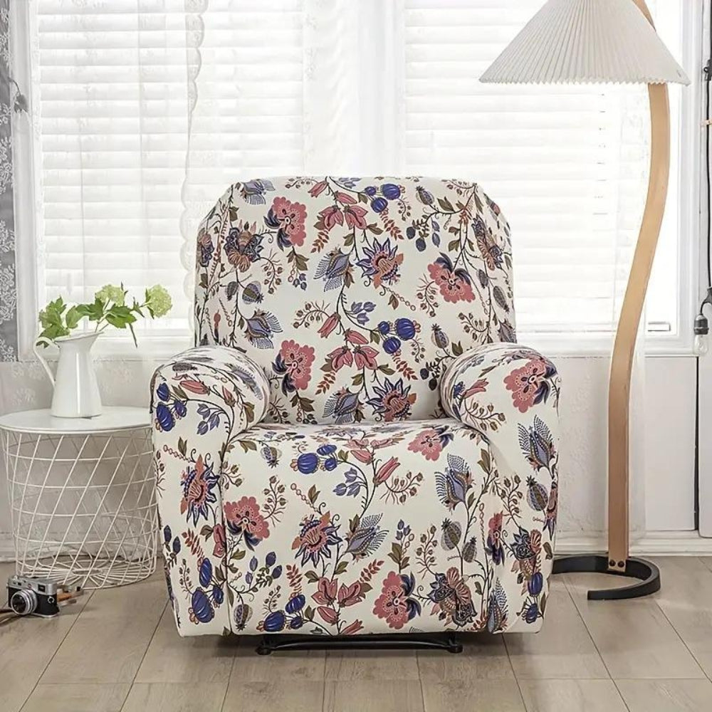 Blossom Recliner Sofa Cover Peony