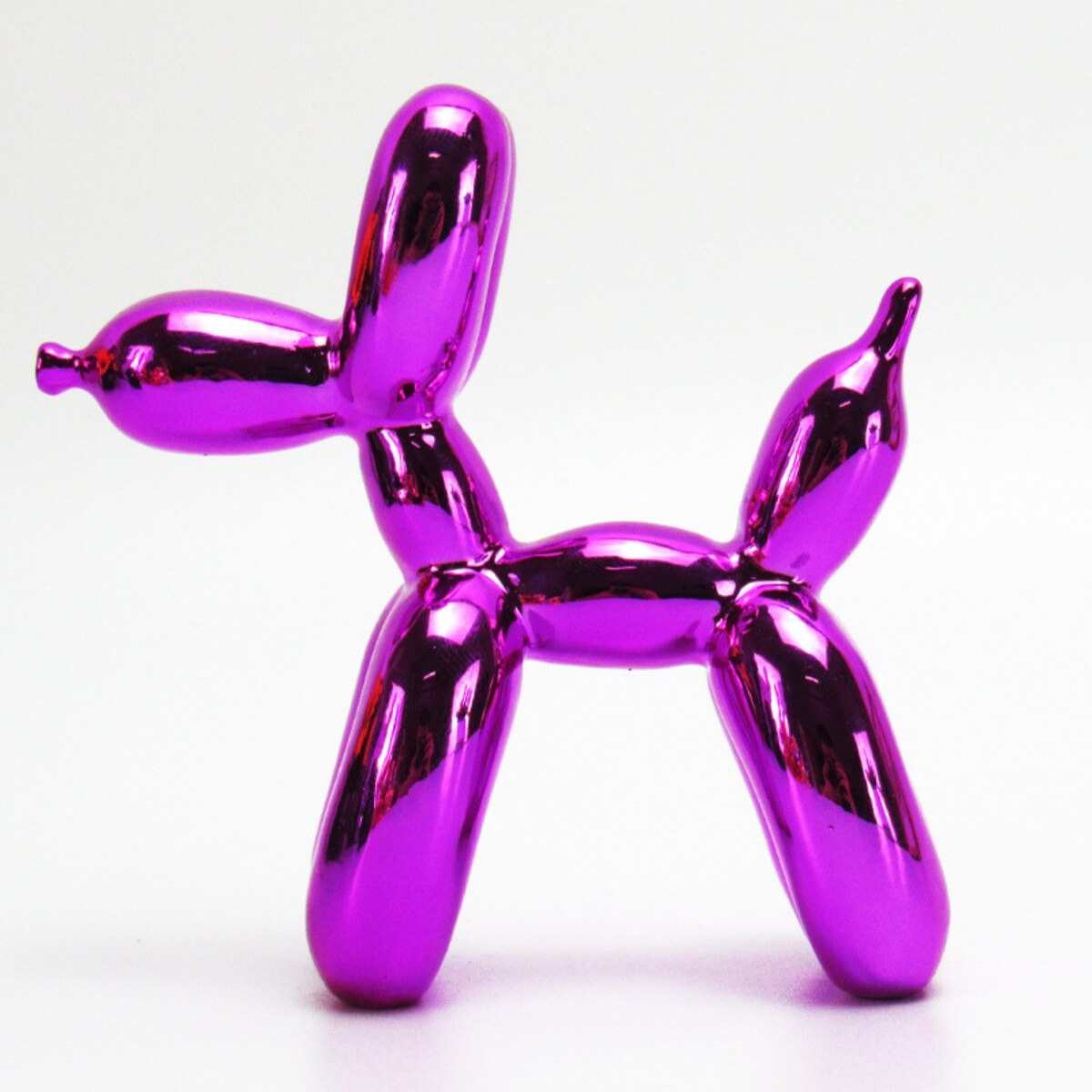 Balloon Dog Figurine Purple