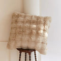 Rabbit Faux Fur Cushion