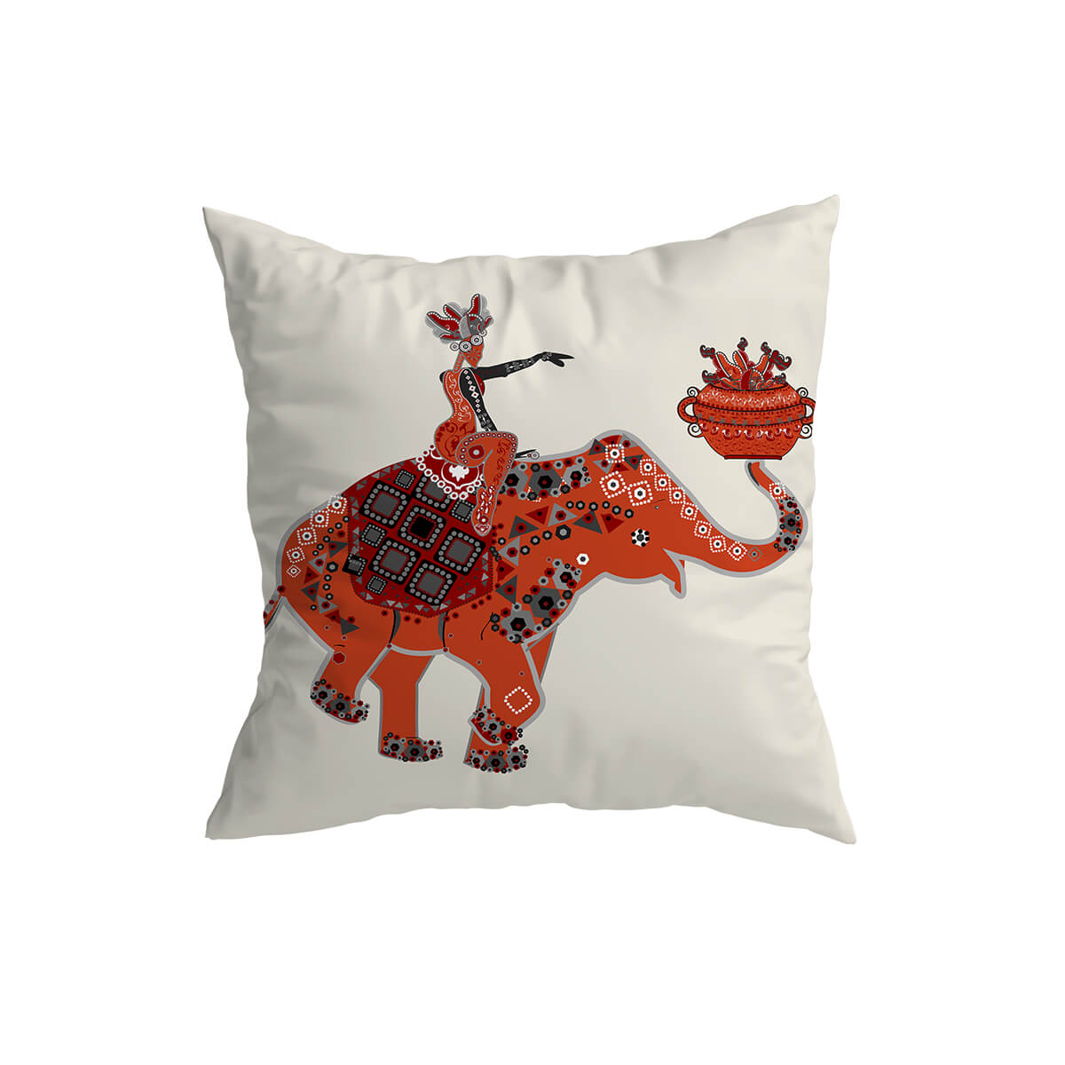 Traditional Huddle Cushion Cover Woolly