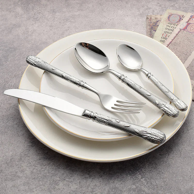 Valemont Baroque Silverware Set
