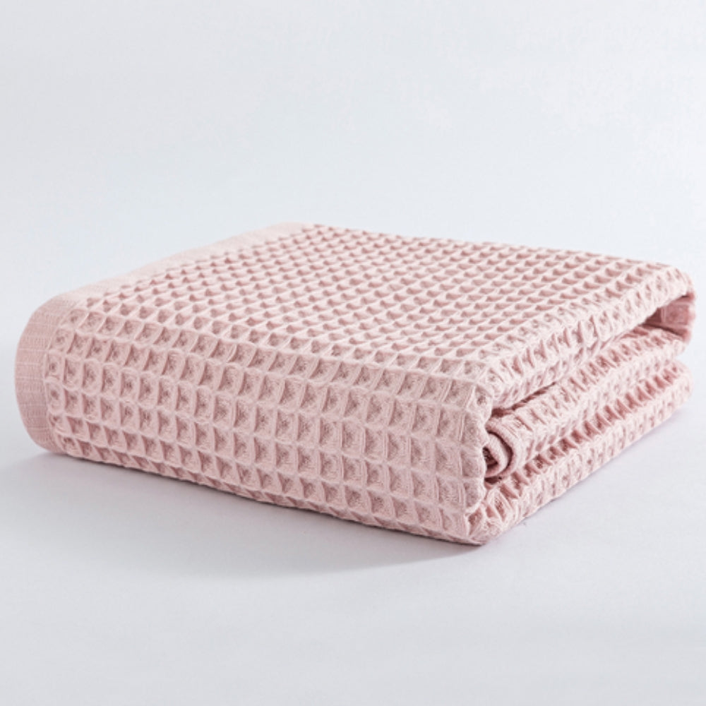 Soft Waffle Bliss Towel Pink 27.5"x55"