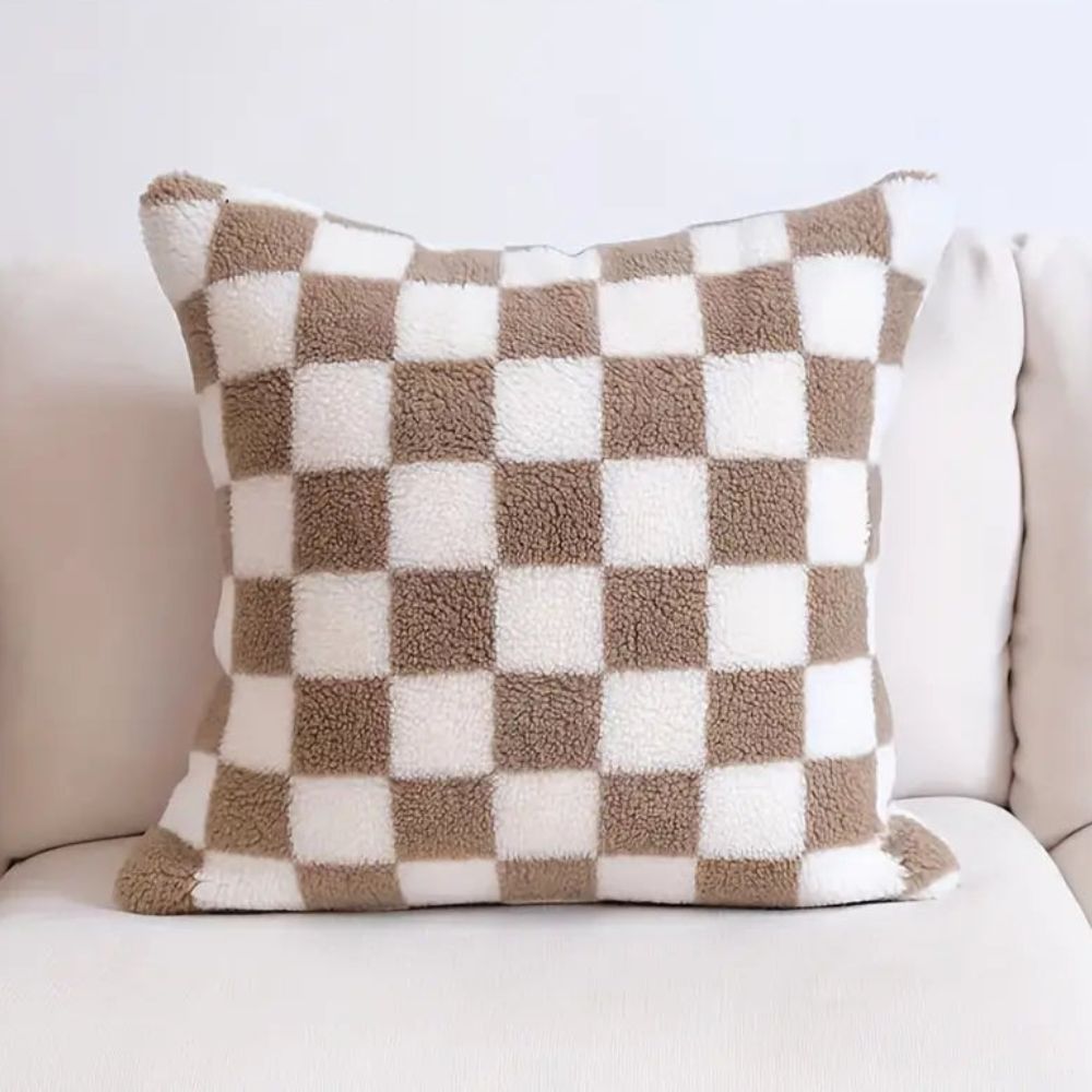 Fluff Mate Cushion Cover Sandstone Beige