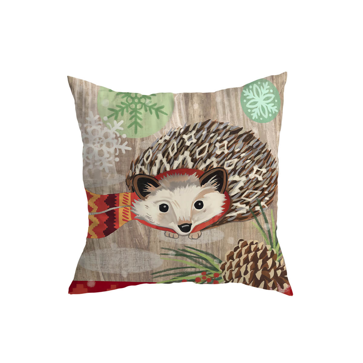 Fall Animals Cushion Covers Hedgehog