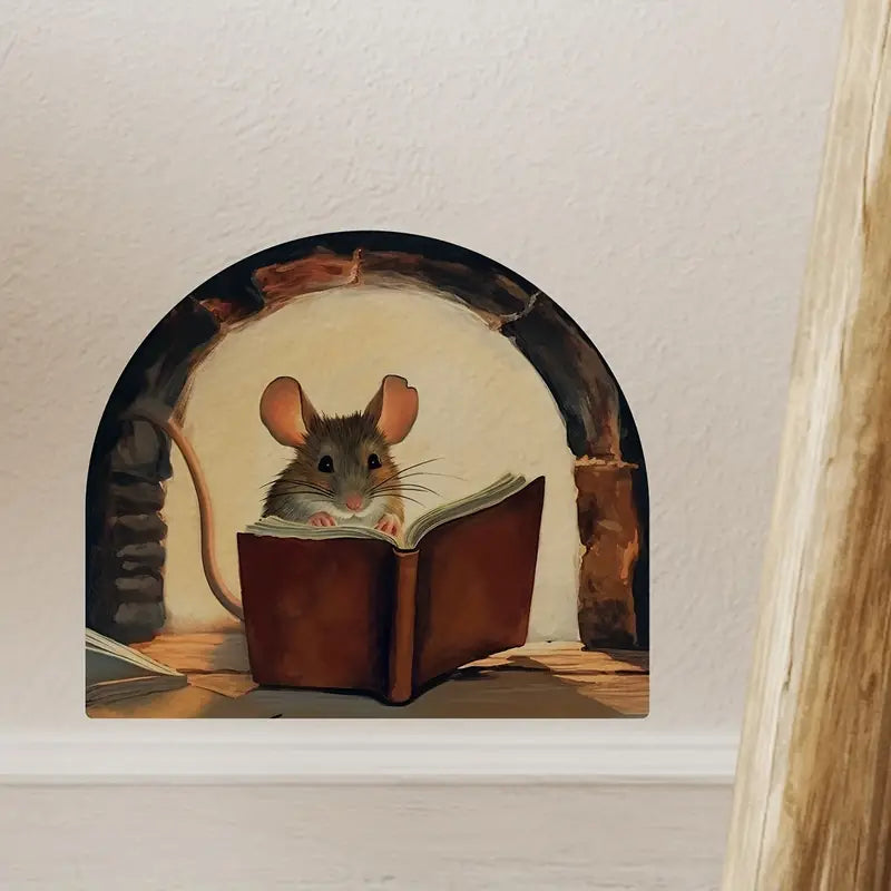 Mouse In The Wall Decal