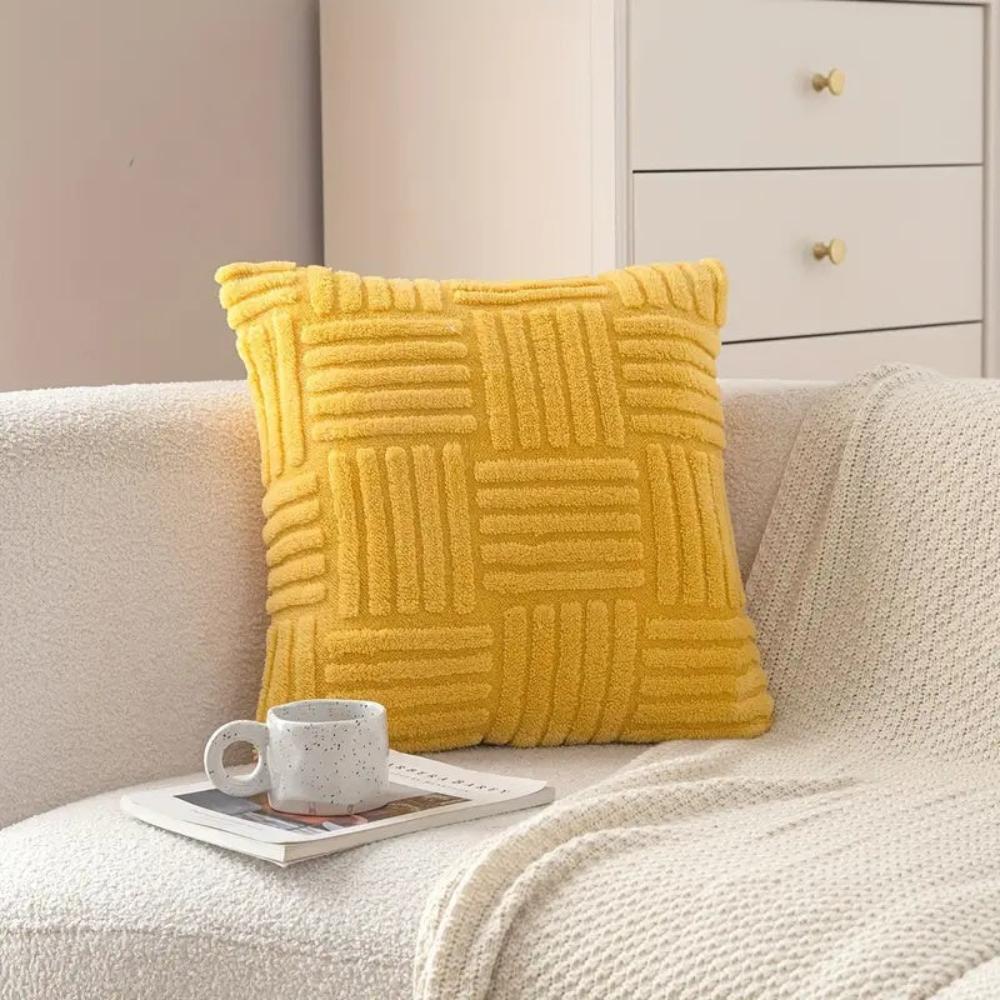 Cloud Soft Cushion Cover Yellow 12"x20"