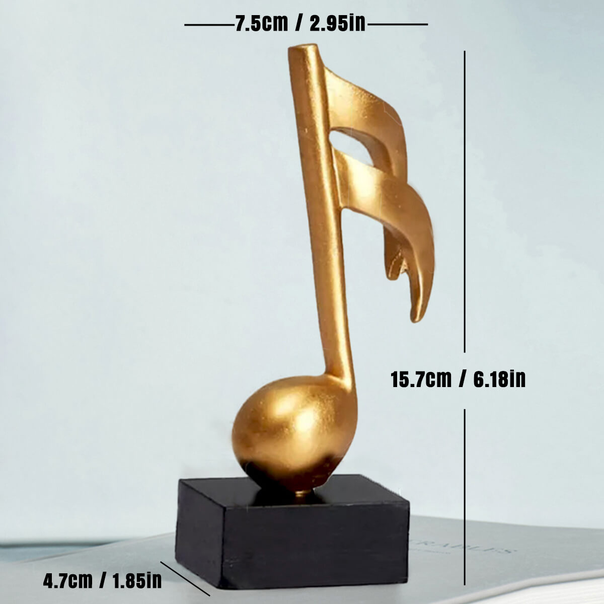 Bacholdi Note Figurine Sixteenth Note