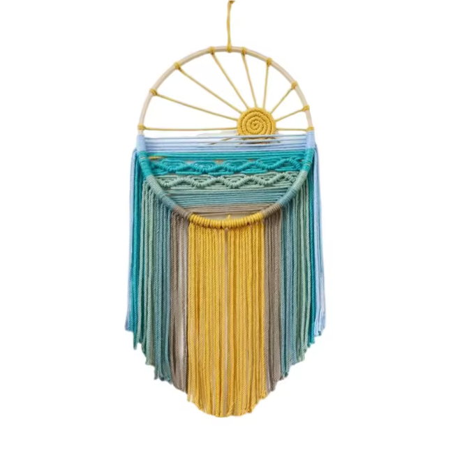 Sunset Macrame Wall Hanging