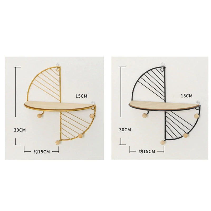 Round Shape Wall Shelve