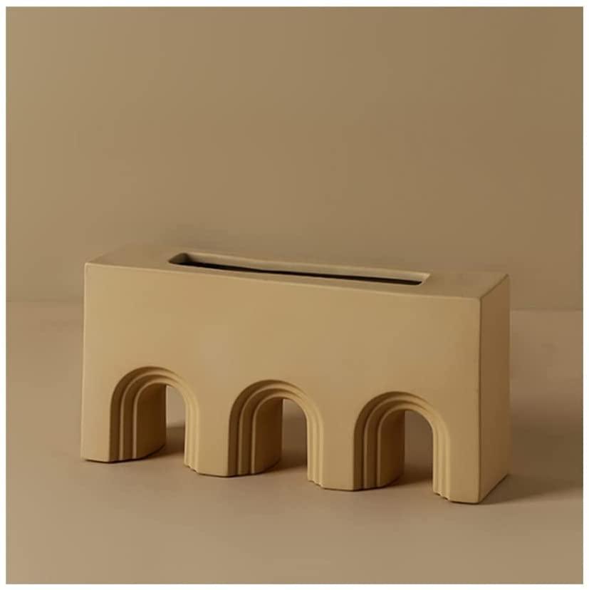 Dune Ceramic Accent Vase Bridge BurlyWood