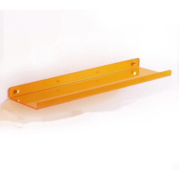 Acrylic Floating Shelve Orange