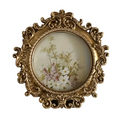 Round Vintage Photo Frame