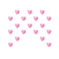 Heart Shape Door Hanging Decor