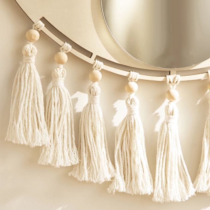 Macrame Eye Mirror