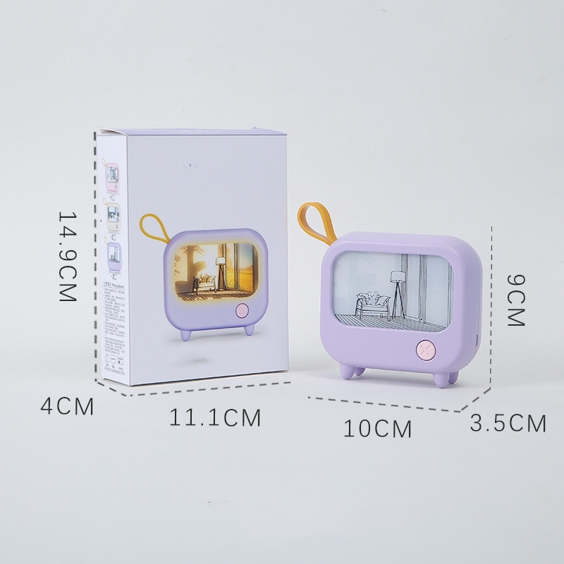 Mini TV Night Light