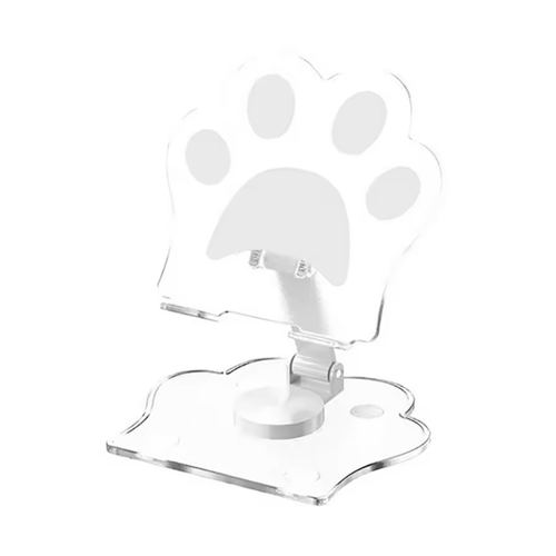 Cat Paw Phone Stand Clear