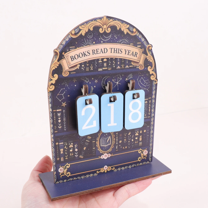 Reading Aura Tracker Wooden Display