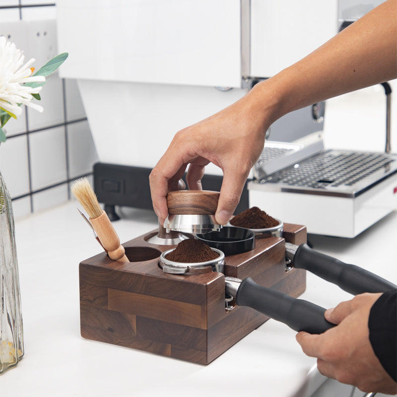 Valtino Walnut Tamping Station