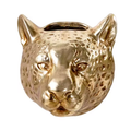 Leopard Head Wall Planter