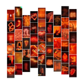 Orange Wall Collage