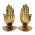 Gold Hands Bookends