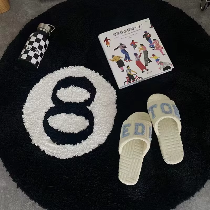 Billiard Ball Rug