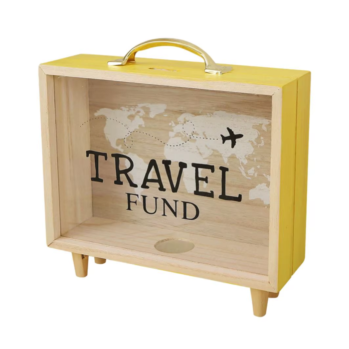 Travel Fund Piggy Bank