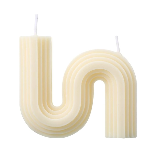 Aesthetic Room Candle White